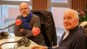 Arnaud Brovillé (à gauche), Bernard Caille - © RCF Lyon