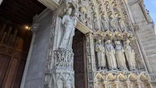 Façade de la Cathédrale Notre-Dame de Paris © Romane Gallisai
