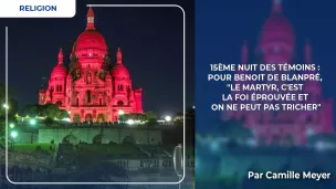 Basilique du Sacré en rouge pour l'AED